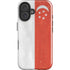 Singapore Flag Distressed iPhone 16 Impact Case